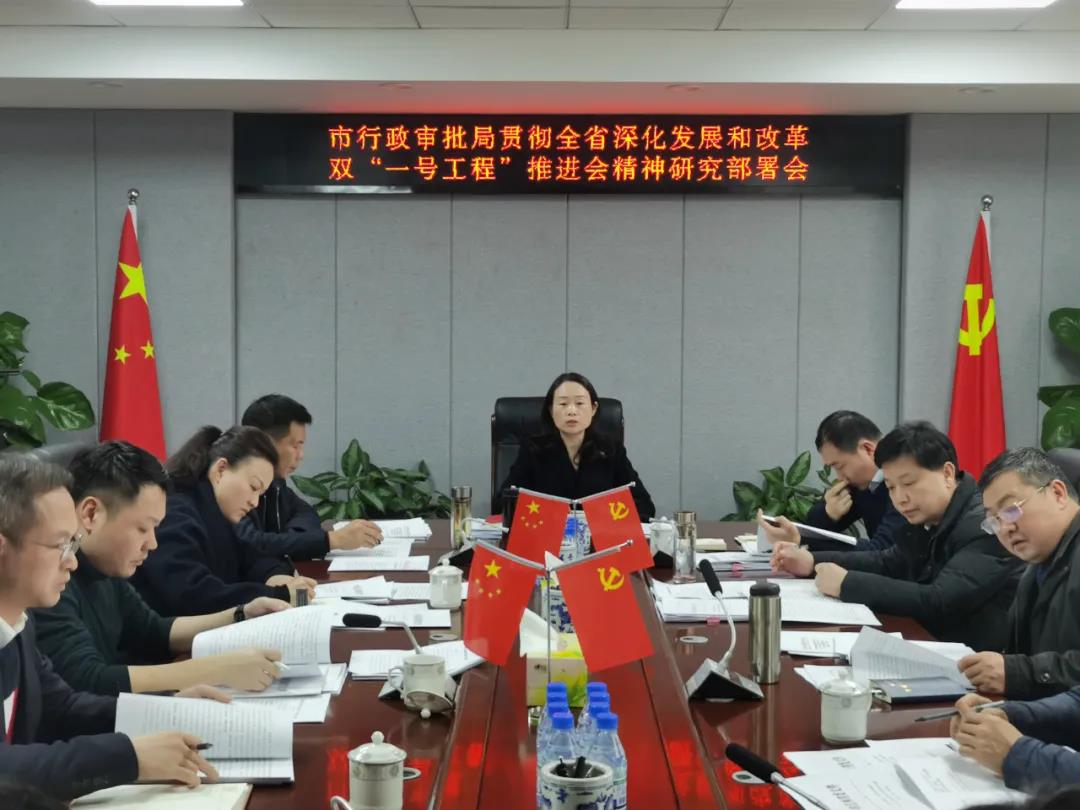 贯彻全省深改发展和改革双“一号工程”推进会精神